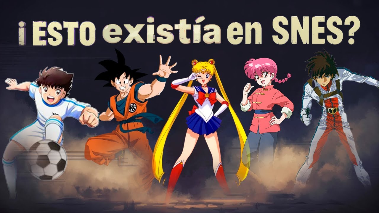 Top 10 Juegos de Anime en SNES que el tiempo olvidó (y son OBRAS MAESTRAS) 🤩