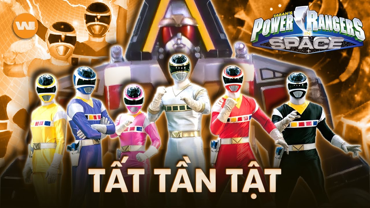 TẤT TẦN TẬT POWER RANGERS IN SPACE TRONG 58 PHÚT