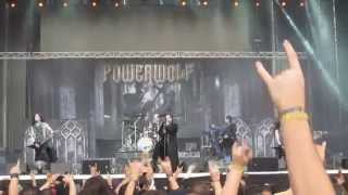 Powerwolf - Coleus Sanctus. Rock Fest Barcelona 2015