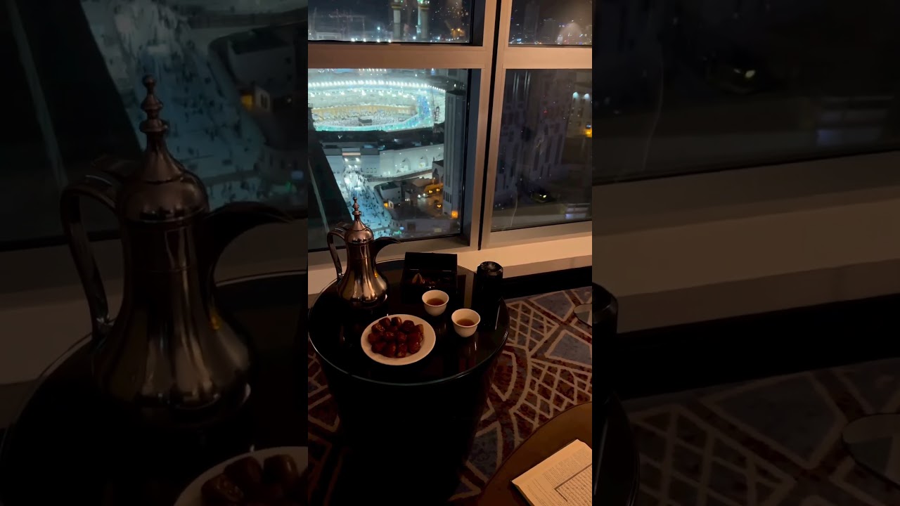 Kaba view from Hotel - Makkah Live - Saudi Arabia - haramainvlog - makkah shorts - umrah 2023 1444