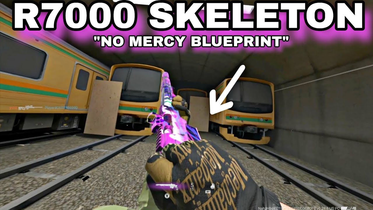 R7000 SKELETON "NO MERCY" BLUEPRINT (COMBAT MASTER S5)