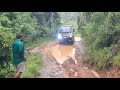 Rain and mud, Mitsubishi Canter 4wd Australia