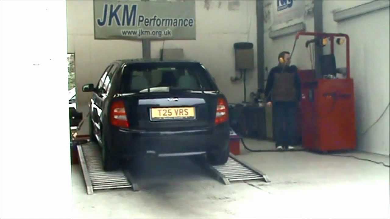JKM Dyno 02/03/2013 - T25 black Fabia vRS TDI - 160bhp