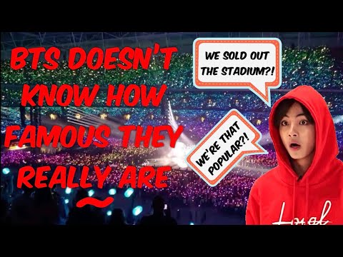 When BTS Don’t Know How Famous They Actually Are