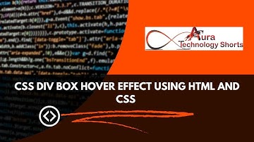 CSS div box hover effect using html and CSS #shorts #viralshorts #CSSAnimation #csshovereffect #tech