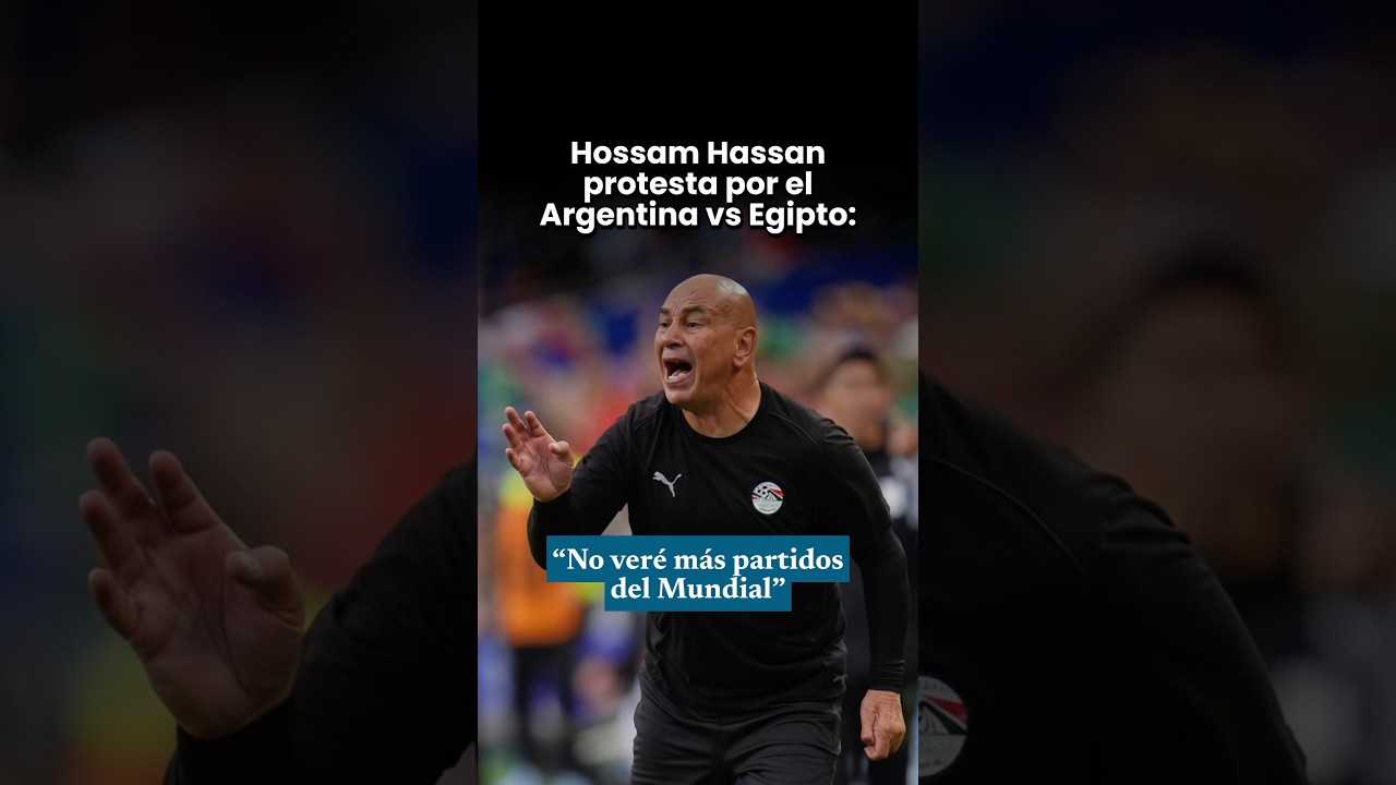 DT de Egipto no verá el Mundial en protesta