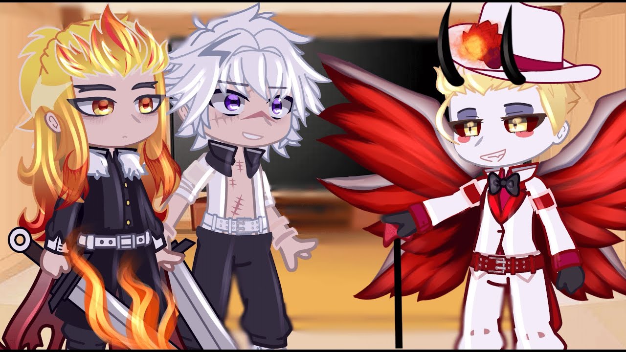 Реакция Хашираса на Люцифера Морнингстара как нового Короля Демонов || Убийца Демонов || Реакция ...