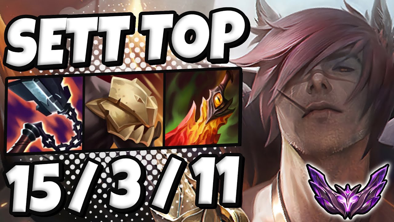 Sett vs Kayle [ TOP ] Lol Korea Master Patch 12.11 ✅