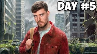 I Survived 7 Days In An Abandoned City #mrbeast #city #survival @MrBeast