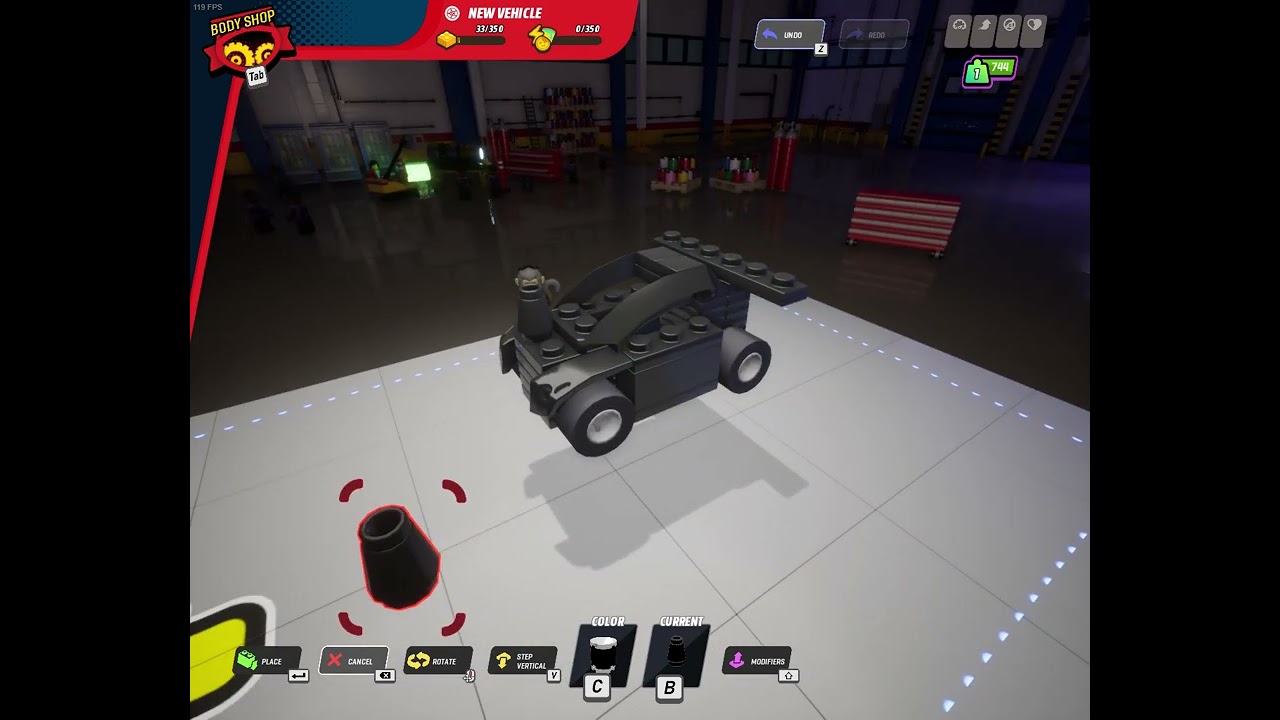 i made a bozusoku body kit tiny car (lego 2k drive)