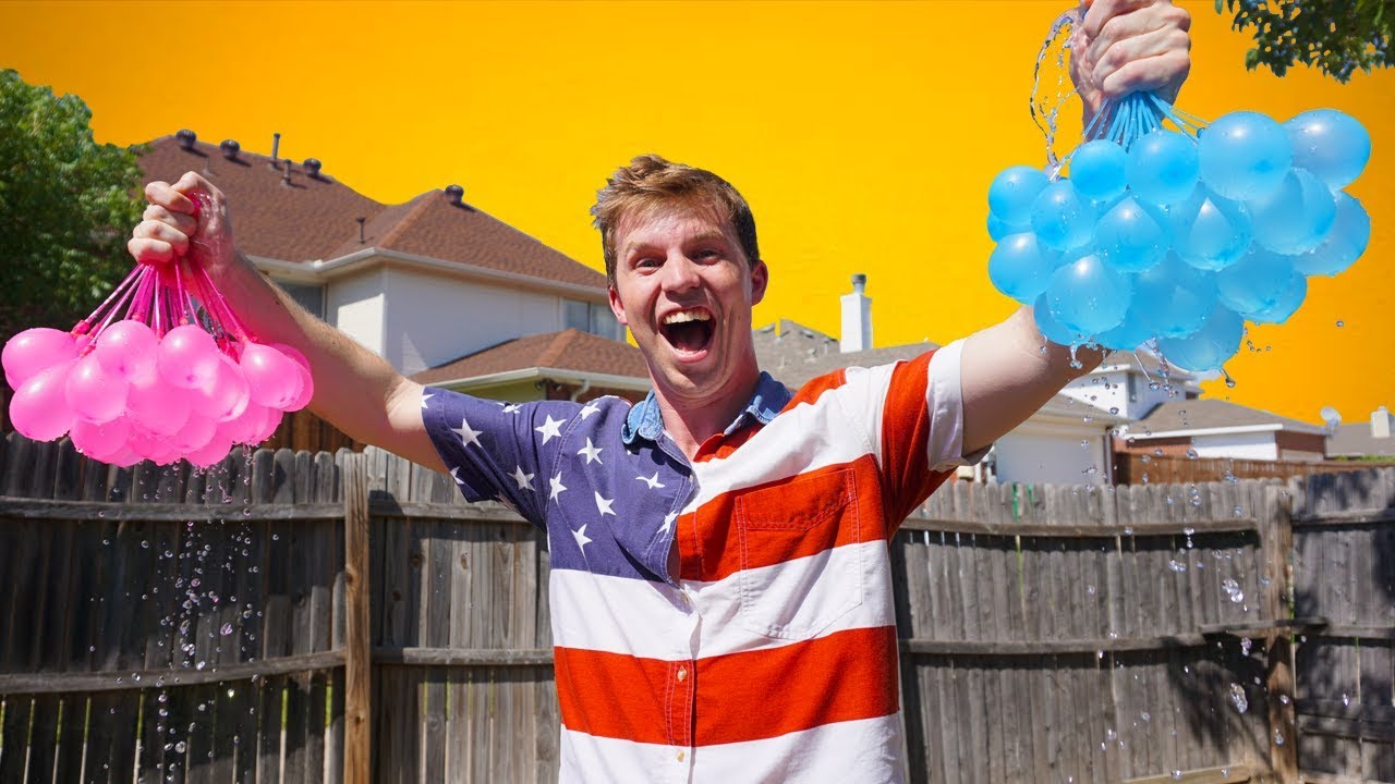 Water Balloon Toss BATTLE & WORLD RECORD! YouTube