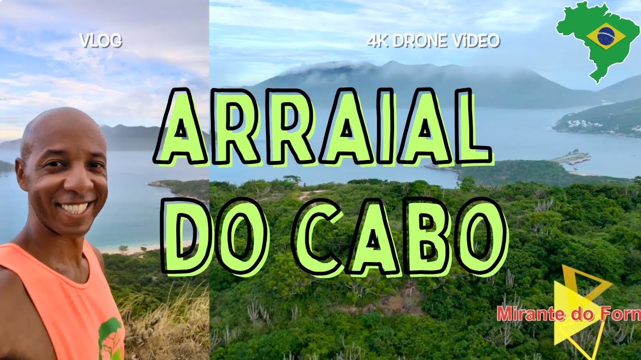 TRILHA SECRETA de Arraial do Cabo 🤫 Ninguém Conhece | VLOG e DRONE 4K (Aprender Português)