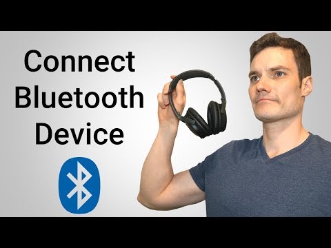 Video: How To Connect Wireless Headphones To A Computer With Bluetooth