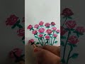 easy rose painting🌹 #youtubeshorts #shortvideo #art