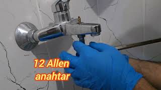 Banyo Bataryası Sorunu 5 Dakikada Çözülüyor Duş Başlığına Su Gelmiyor.