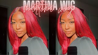 OUTRE MELTED HAIRLINE HD LACE FRONT WIG MARTINA (THIS COLOR IS BOMBBB!!) ft. Samsbeauty