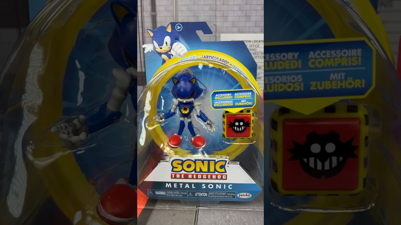 sonic_hedgehog Mecha Sonic Figurine Unboxing from @jakkspacific