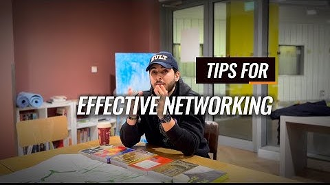 Tips to Improve your Networking Skills