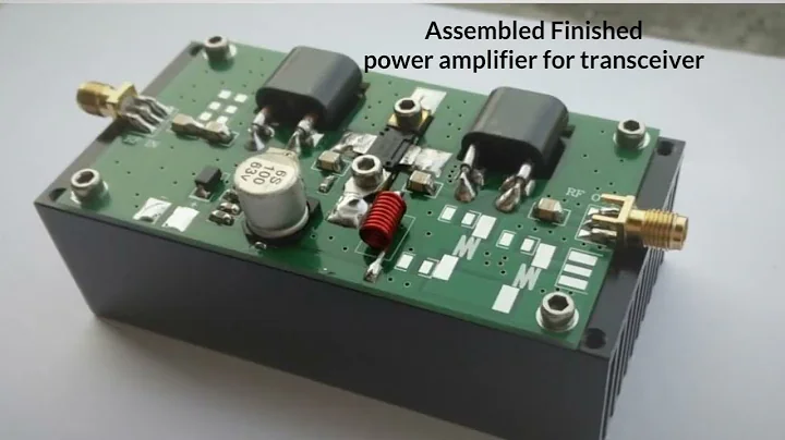 Assembled Finished power amplifier for transceiver HF radio AMP Review 2022