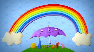 rainbow claymotions cartoons toddlers