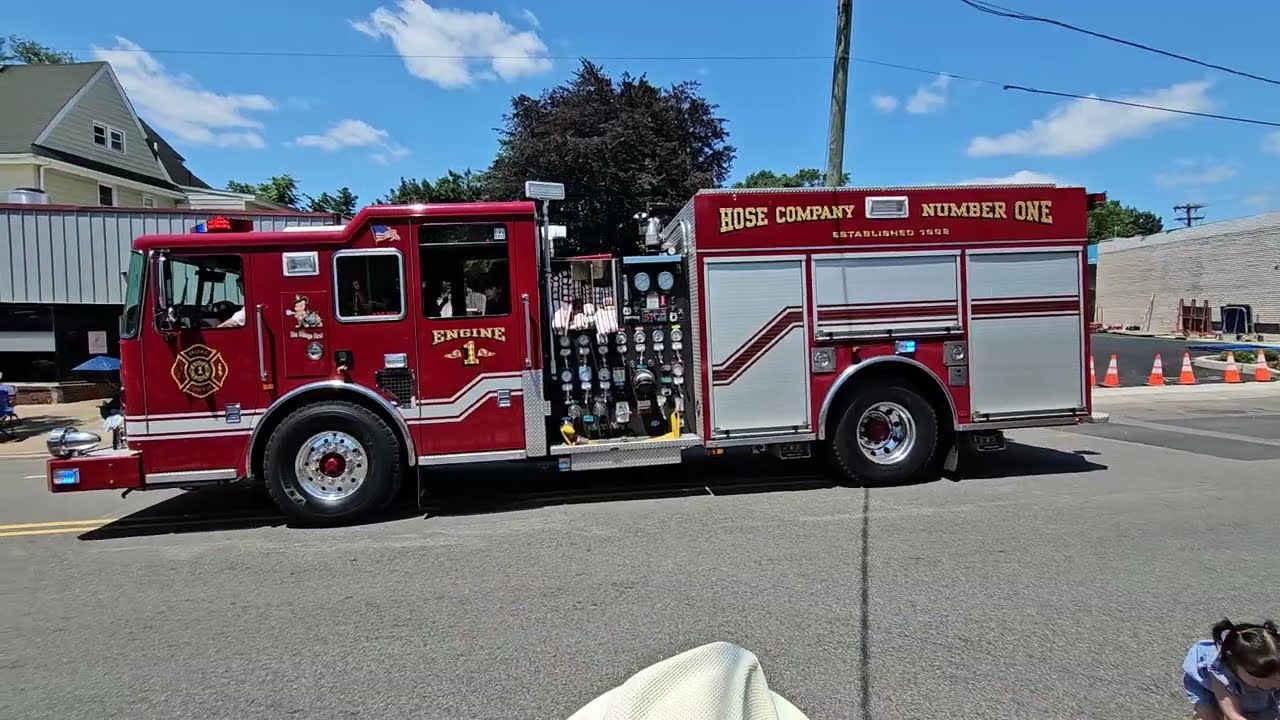 2025 Fourth of July parade, Ridgefield Park NJ |  Bogota NJ Rescue Squad & Bogota NJ Fire Department