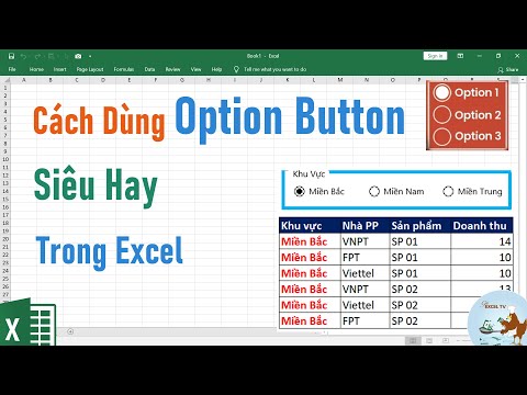 #1 Hướng dẫn sử dụng Option button siêu hay trong Excel Mới Nhất