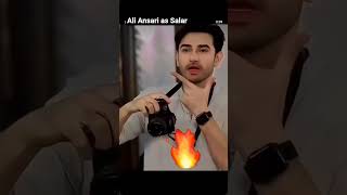 Ali Ansari as Salar sikandar ❣🔥 #aliansari #foryou #faaslay #kaffara #AasPaas #sortvideo #sorts