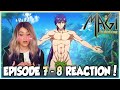 SINBAD ❤️🥵| Magi Episode 7 & 8 Reaction + Review!