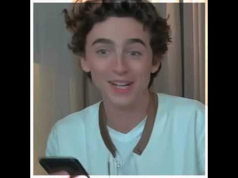 Happy Birthday Timothée Chalamet!! Love you! ️ - YouTube