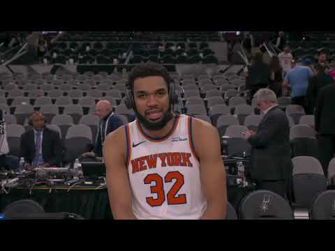 YOU WERE FABULOUS TONIGHT - Charles Barkley to Karl Anthony Towns I NBA on TNT