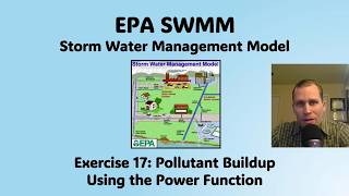EPA SWMM Exercise 17 - Pollutant Buildup Using the Power Function