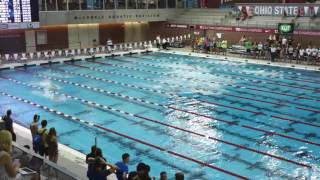 W 400 FR Relay H1 - 2016 OH Speedo Sectionals at Columbus #OhioSwims #speedosectionals #usaswimming