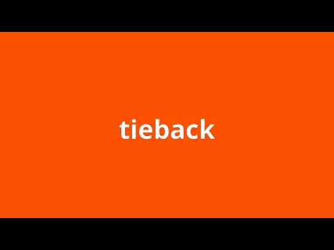 Tie Back Meaning Slang