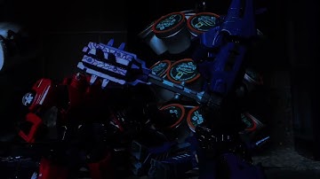 Transformers Prime: Cliffjumper vs Shockwave (Stop Motion)