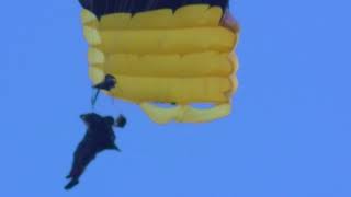 Golden Knights Parachute Cut Away