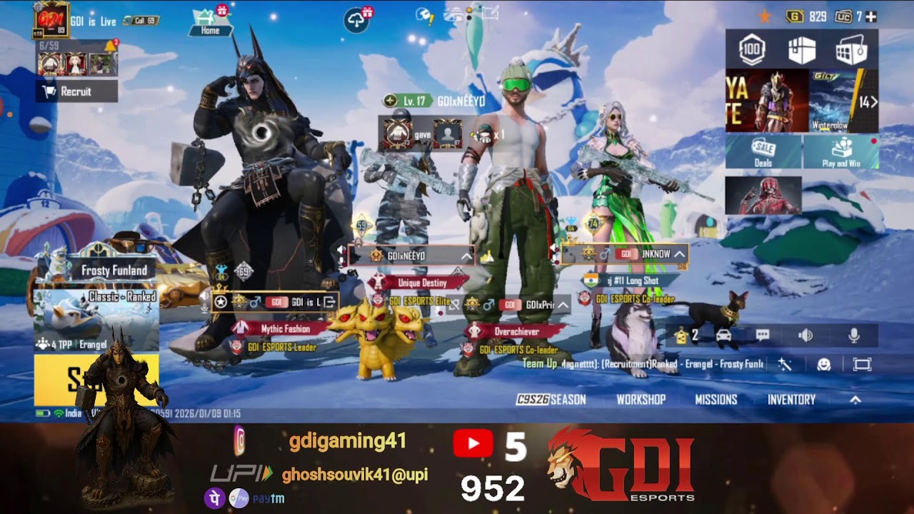 (Day 8) (365 Day challenge) iPhone 13 to BGMI New update & NEW GRIND 4.1 live stream 