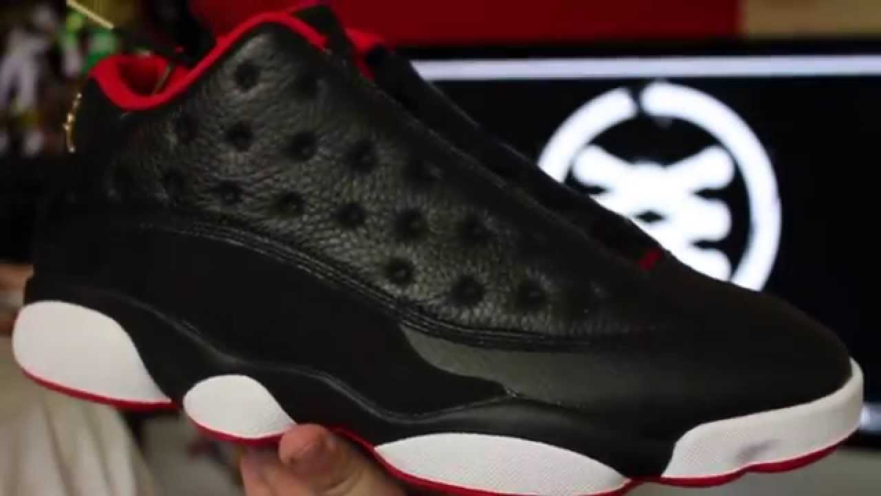 Are You Waiting for The Air Jordan 13 Low “BRED”? •