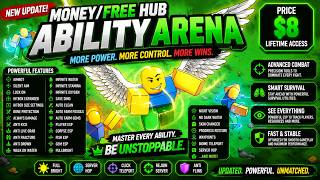⚔️ ABILITY ARENA SCRIPT / HUB — DOMINATE EVERY FIGHT! 🔥 (MONEY/FREE HUB)