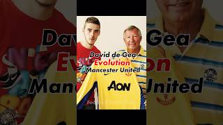 David De Gea evolution Man United (2011 - 2023 ) ⏳ #shorts#footballshorts#degea#manchesterunited