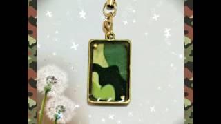 迷彩柄ストラップ