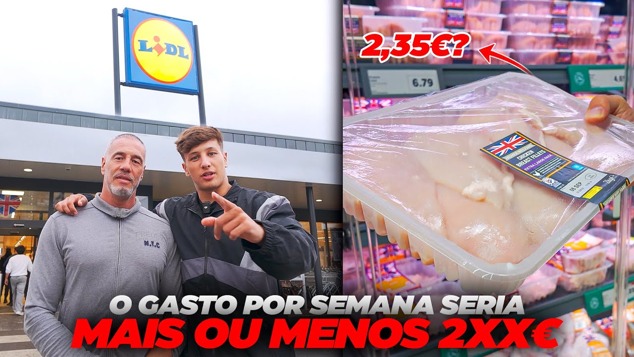 QUANTO CUSTA A NOSSA DIETA NO LIDL DE LONDRES??