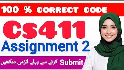 CS411 ASSIGNMENT 2 FALL 2025||CS411 ASSIGNMENT 1 ||#cs411  #assignment  #2025 