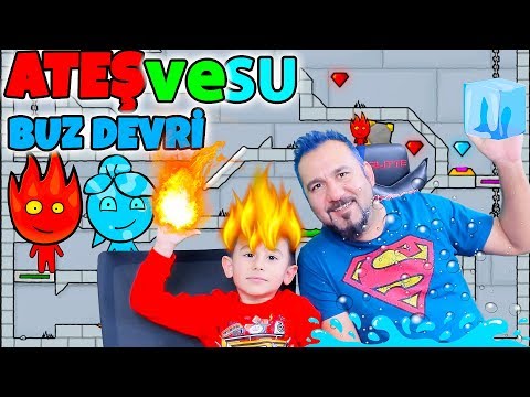 ATEŞ VE SU BUZ DEVRİ ÇILDIRTAN BÖLÜMLER! | FIREBOY AND WATERGIRL ICE AGE #2