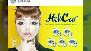 Geolica Contact Lens (Korean) Geo Blenz Chic Brown