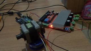 Arduino + 3 Axis CNC board + GRBL Test