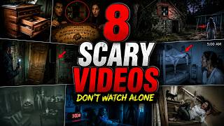 8 SCARY Footages Caught On Camera!!