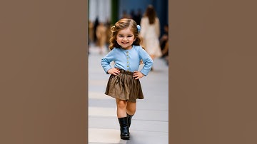 Charming Little Princess Walk 🌷 #shorts #cutebaby #ytshorts #fashion