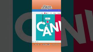 Canva Hanging Letters Effect #canvatutorial #canvadesign #canvatips