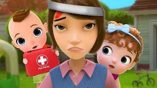 Baby, Mommy Has A Boo Boo! 🚨 The Boo Boo Song + More Nursery Rhymes \& Kids Songs