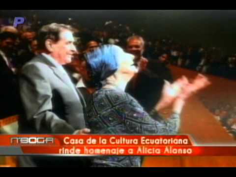 Casa de la Cultura Ecuatoriana rinde homenaje a Alicia Alonso